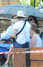 ROSE BYRNE On the Set of a Movie in Sydney 01/17/2017