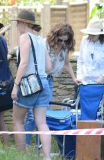 ROSE BYRNE On the Set of a Movie in Sydney 01/17/2017