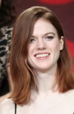 ROSE LESLIE at CBS 2017 Winter TCA Tour Panel in Pasadena 01/10/2017