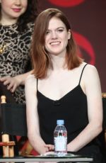ROSE LESLIE at CBS 2017 Winter TCA Tour Panel in Pasadena 01/10/2017