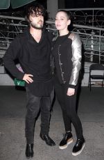 ROSE MCGOWAN at Madeo Restaurant in Hollywood 01/27/2017