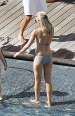 ROXY JACENKO in Bikini at a Pool in Hawaii 12/28/2016