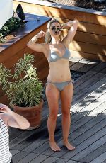ROXY JACENKO in Bikini at a Pool in Hawaii 12/28/2016