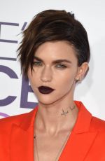 RUBY ROSE at 43rd Annual People’s Choice Awards in Los Angeles 01/18/2017