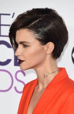 RUBY ROSE at 43rd Annual People’s Choice Awards in Los Angeles 01/18/2017