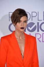 RUBY ROSE at 43rd Annual People’s Choice Awards in Los Angeles 01/18/2017