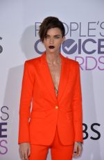 RUBY ROSE at 43rd Annual People’s Choice Awards in Los Angeles 01/18/2017