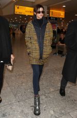 RUBY ROSE at Heathrow Airport in London 01/10/2017