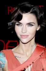 RUBY ROSE at Resident Evil: The Final Chapter Premiere in Los Angeles 01/23/2017