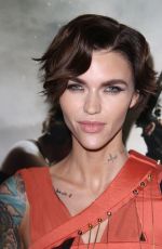 RUBY ROSE at Resident Evil: The Final Chapter Premiere in Los Angeles 01/23/2017