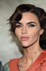 RUBY ROSE at Resident Evil: The Final Chapter Premiere in Los Angeles 01/23/2017