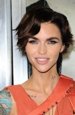 RUBY ROSE at Resident Evil: The Final Chapter Premiere in Los Angeles 01/23/2017