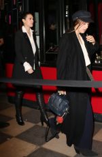 RUMER and TALLULAH WILLIS at YSL Beauty Club Party in Los Angeles 01/10/2017