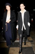 RUMER and TALLULAH WILLIS at YSL Beauty Club Party in Los Angeles 01/10/2017