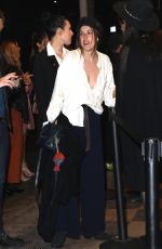 RUMER and TALLULAH WILLIS at YSL Beauty Club Party in Los Angeles 01/10/2017
