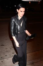 RUMER WILLIS Arrives at Delilah in West Hollywood 01/05/2017