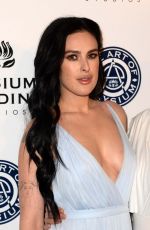RUMER WILLIS at Art of Elysium Presents Stevie Wonder’s Heaven in Los Angeles 01/07/2017