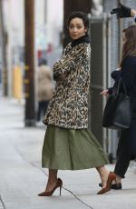 RUTH NEGGA Arrives at Jimmy Kimmel Live! in Hollywood 01/09/2017