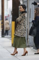 RUTH NEGGA Arrives at Jimmy Kimmel Live! in Hollywood 01/09/2017