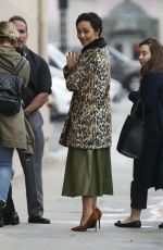 RUTH NEGGA Arrives at Jimmy Kimmel Live! in Hollywood 01/09/2017