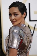 RUTH NEGGA at 74th Annual Golden Globe Awards in Beverly Hills 01/08/2017