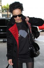 RUTH NEGGA at Los Angeles International Airport 01/12/2017