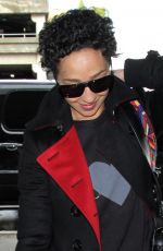 RUTH NEGGA at Los Angeles International Airport 01/12/2017