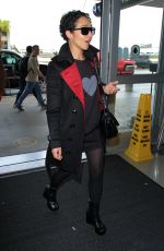 RUTH NEGGA at Los Angeles International Airport 01/12/2017