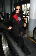 RUTH NEGGA at Los Angeles International Airport 01/12/2017