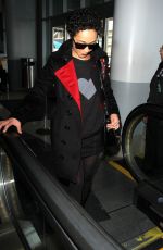 RUTH NEGGA at Los Angeles International Airport 01/12/2017