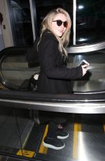 SABRINA CARPENTER at LAX Airport in Los Angeles 01/12/2016