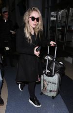SABRINA CARPENTER at LAX Airport in Los Angeles 01/12/2016
