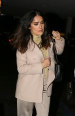 SALMA HAYEK Out for Dinner in Beverly Hills 01/26/2017