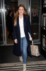 SAM FAIERS Leaves BBC Radio 2 Studios in London 01/12/2017