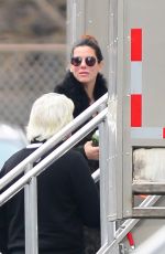 SANDRA BULLOCK on the Set of 