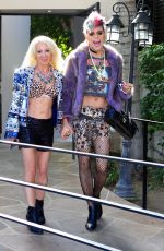 SARA BARRETT Ou in Palm Springs 01/11/2017