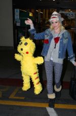 SARA BARRETT Out in Canoga Park 01/25/2017