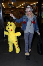 SARA BARRETT Out in Canoga Park 01/25/2017