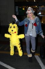 SARA BARRETT Out in Canoga Park 01/25/2017