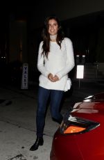 SARA SAMPAIO at Catch LA in West Hollywood 01/24/2017
