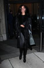 SARA SAMPAIO Night Out in Milan 01/13/2017