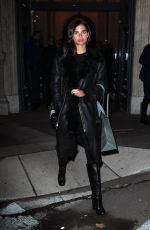 SARA SAMPAIO Night Out in Milan 01/13/2017