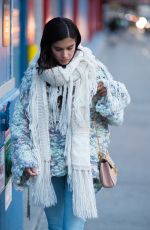 SARA SAMPAIO Out and About in New York 01/29/2017
