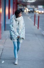 SARA SAMPAIO Out and About in New York 01/29/2017