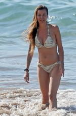SARAH GERTH JONES in Bikini on the Beach in Hawaii 01/03/2017
