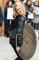 SARAH HAINES at ABC Studios in New York 01/12/2017
