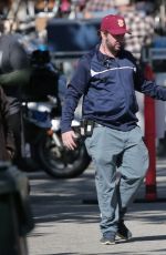 SARAH HYLAND on the Set of Modern Family in Los Angeles 01/26/2017