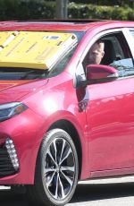 SARAH HYLAND on the Set of Modern Family in Los Angeles 01/26/2017