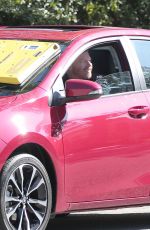SARAH HYLAND on the Set of Modern Family in Los Angeles 01/26/2017