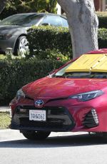 SARAH HYLAND on the Set of Modern Family in Los Angeles 01/26/2017